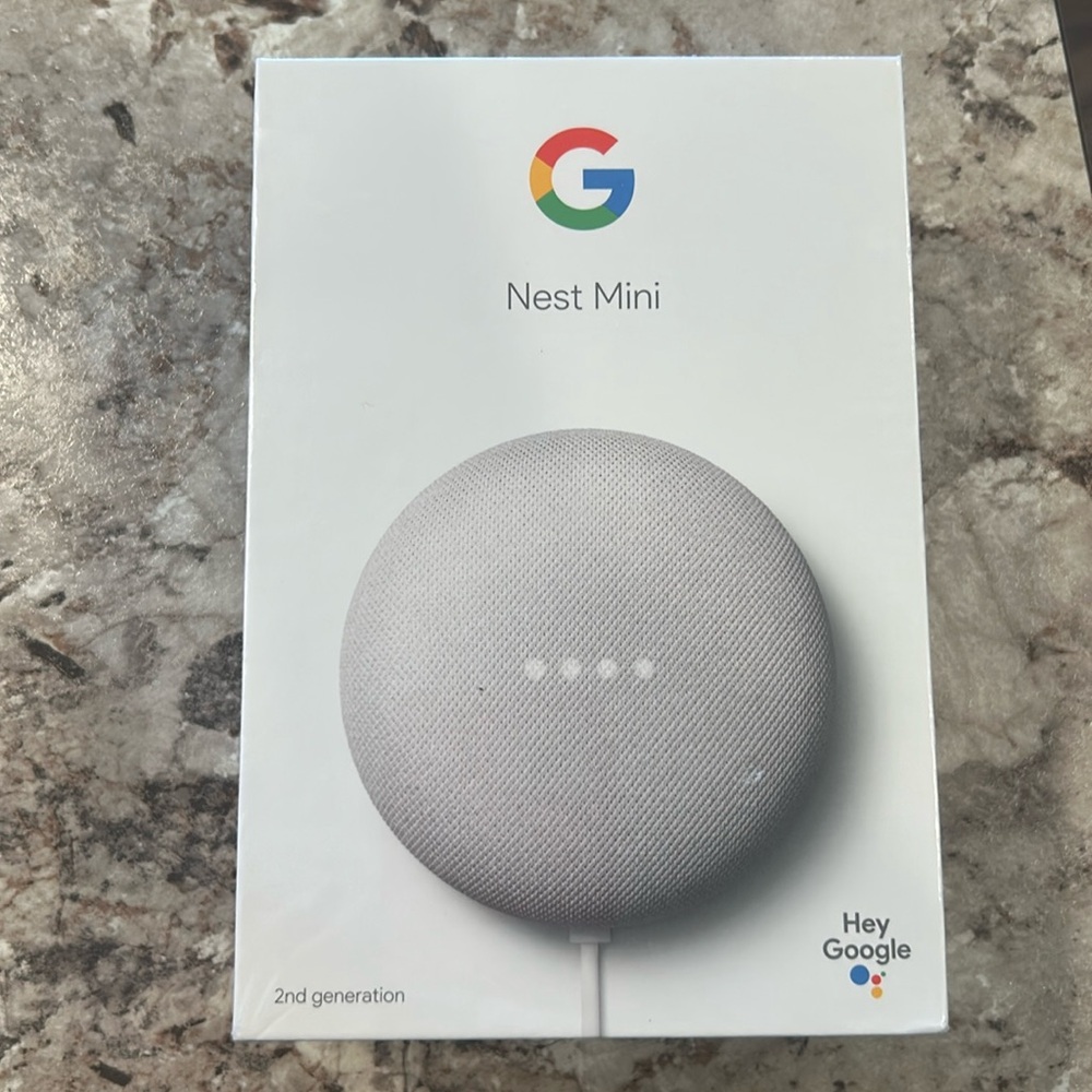 Google Nest Mini —NEW— unopened